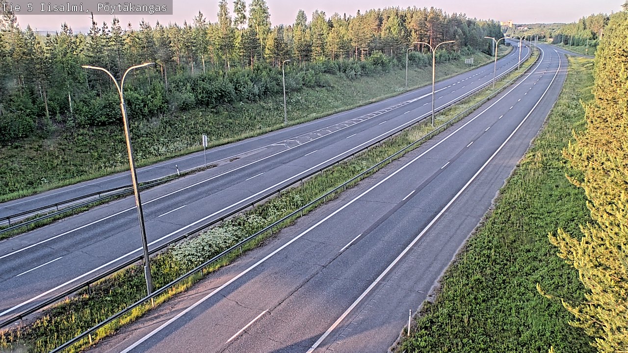 Kelikamerat Kuva Tie 5 Iisalmi, Pöytäkangas, Iisalmi, Pohjois-Savo