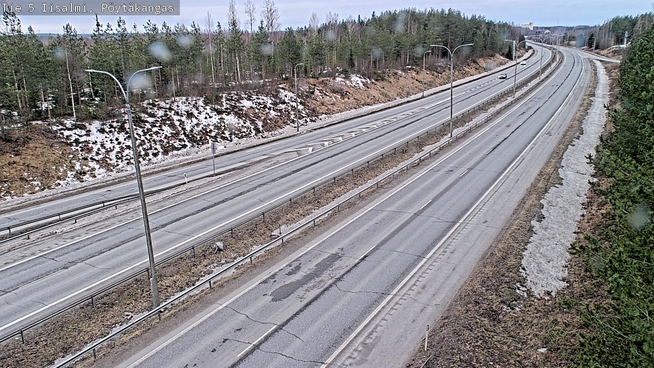 Kelikamerat Kuva Tie 5 Iisalmi, Pöytäkangas, Iisalmi, Pohjois-Savo