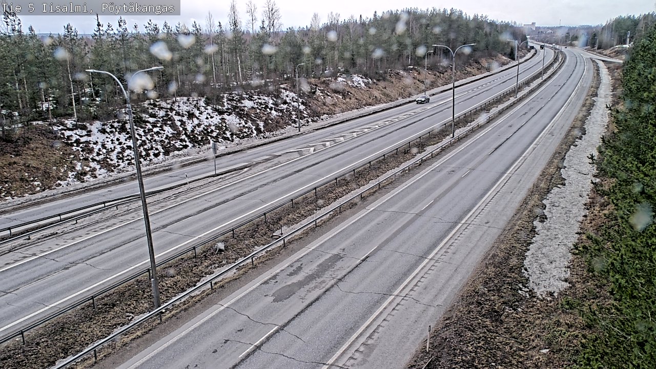 Kelikamerat Kuva Tie 5 Iisalmi, Pöytäkangas, Iisalmi, Pohjois-Savo