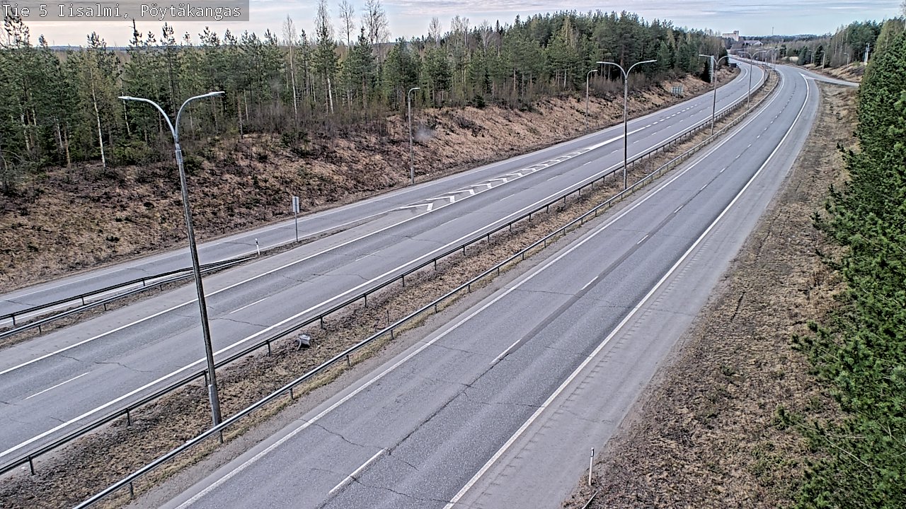 Kelikamerat Kuva Tie 5 Iisalmi, Pöytäkangas, Iisalmi, Pohjois-Savo