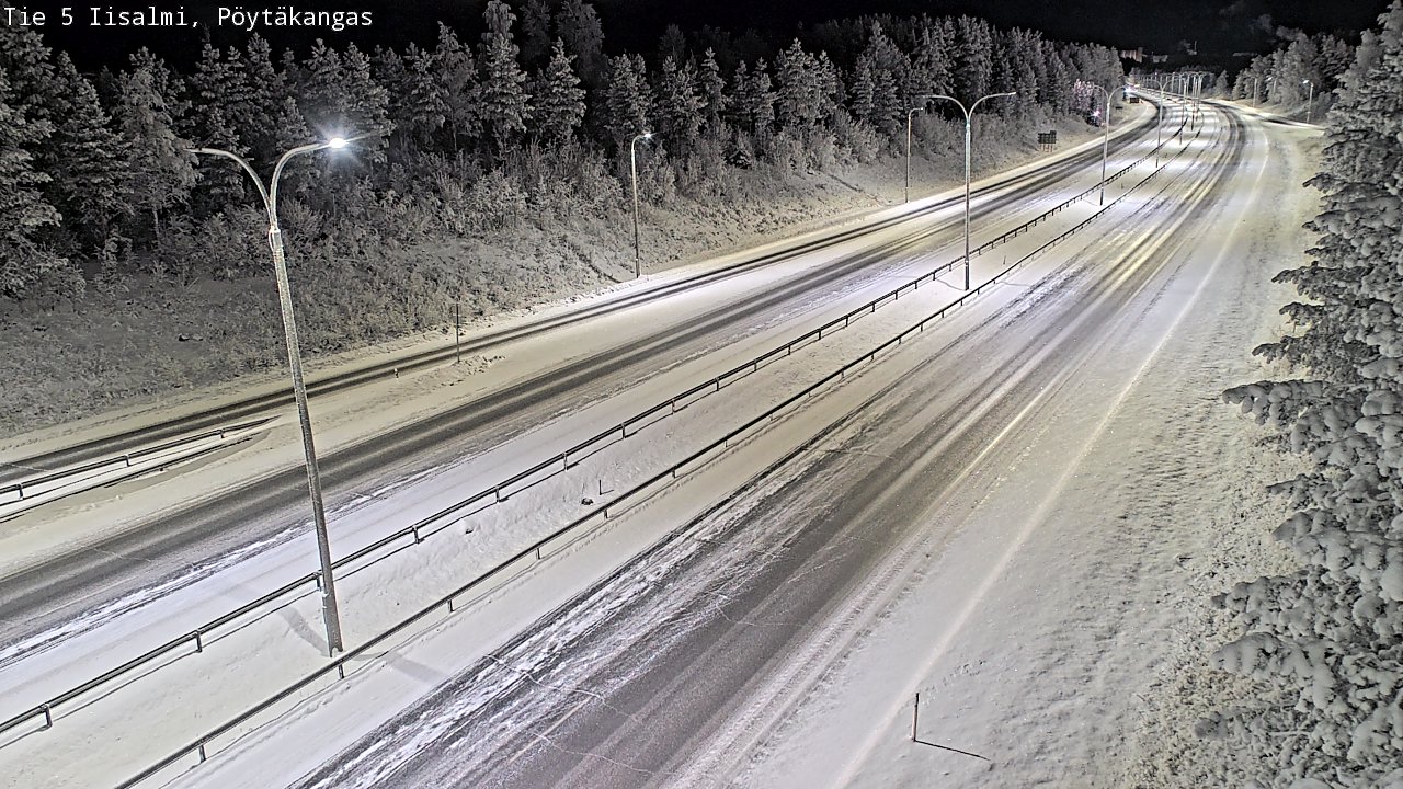 Kelikamerat Kuva Tie 5 Iisalmi, Pöytäkangas, Iisalmi, Pohjois-Savo