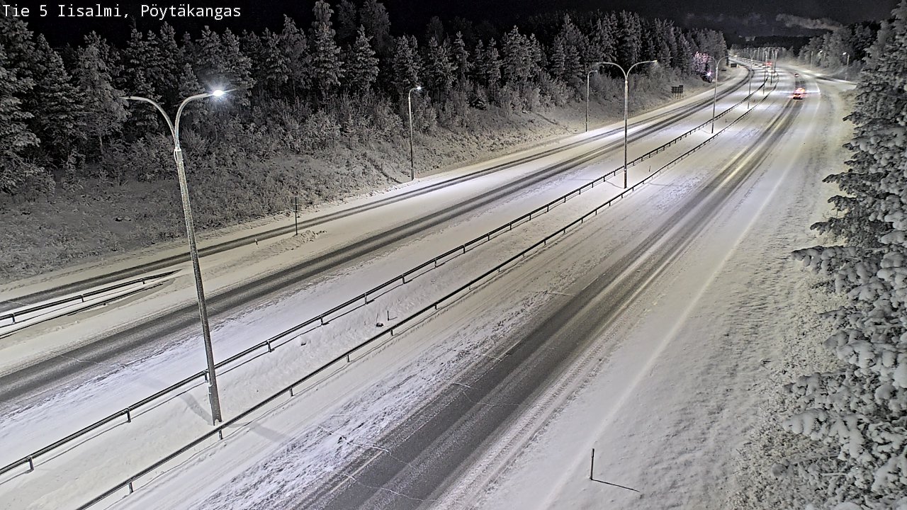 Kelikamerat Kuva Tie 5 Iisalmi, Pöytäkangas, Iisalmi, Pohjois-Savo