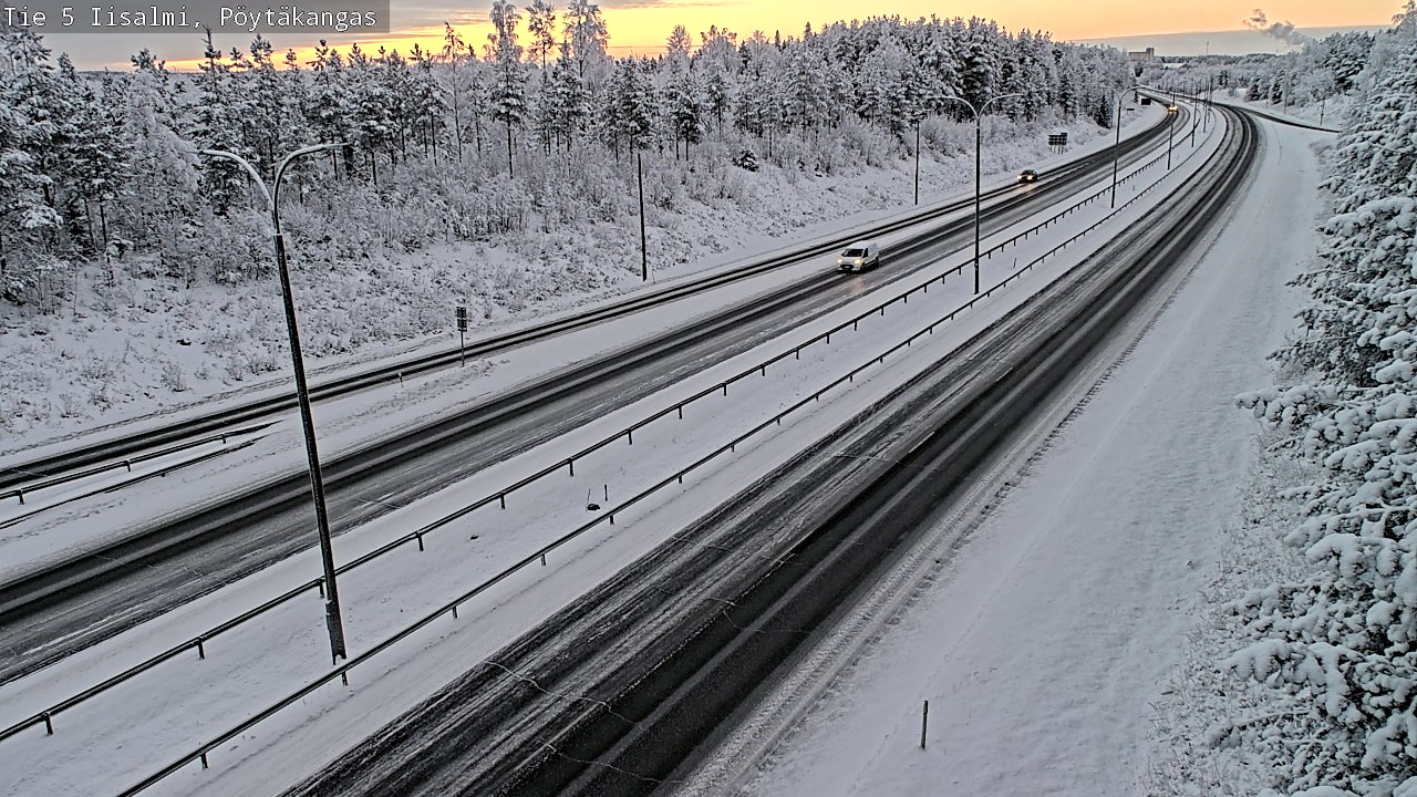 Kelikamerat Kuva Tie 5 Iisalmi, Pöytäkangas, Iisalmi, Pohjois-Savo