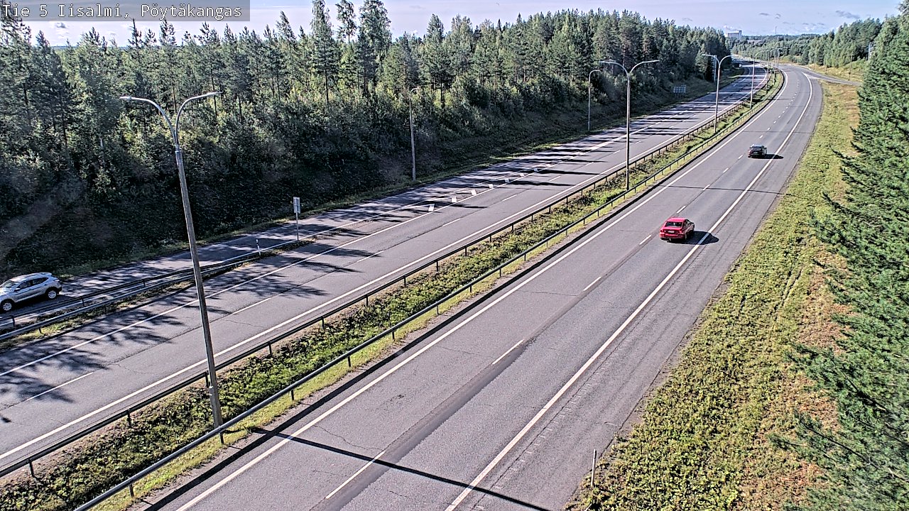 Kelikamerat Kuva Tie 5 Iisalmi, Pöytäkangas, Iisalmi, Pohjois-Savo