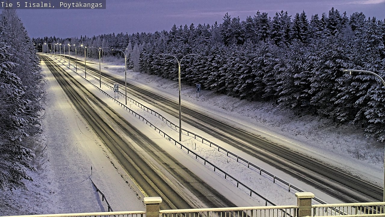 Kelikamerat Kuva Tie 5 Iisalmi, Pöytäkangas, Iisalmi, Pohjois-Savo