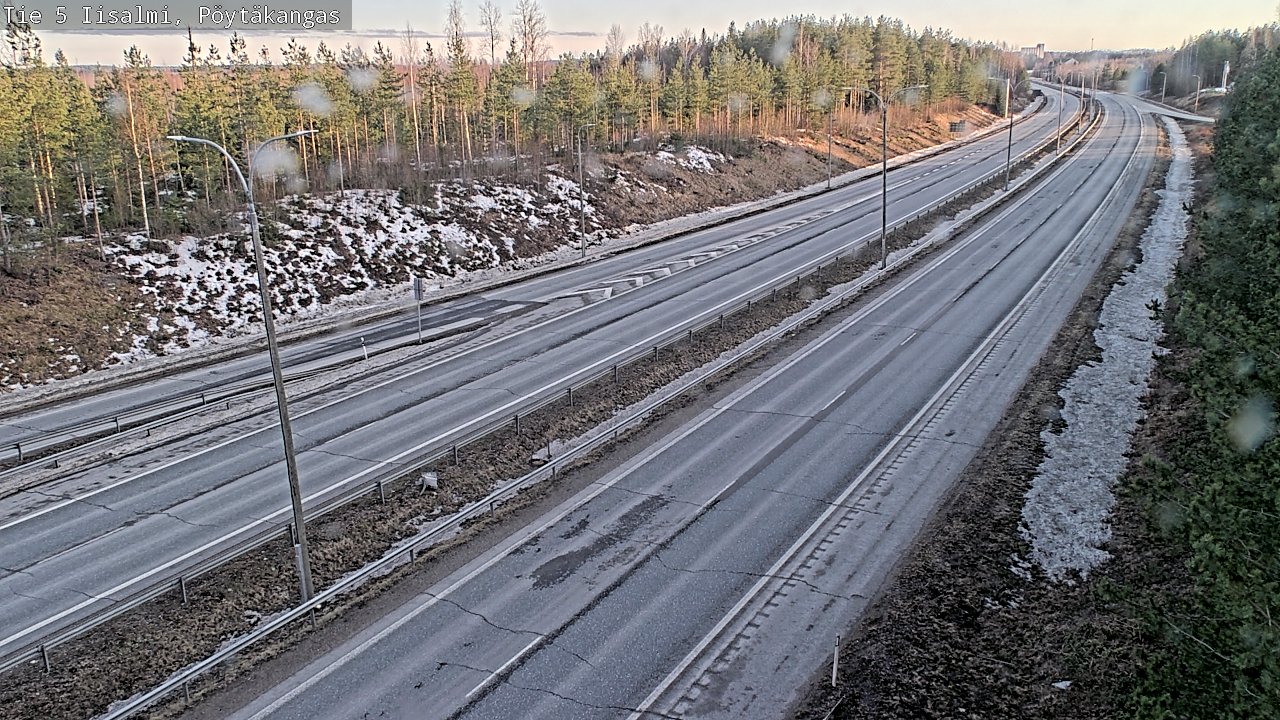 Kelikamerat Kuva Tie 5 Iisalmi, Pöytäkangas, Iisalmi, Pohjois-Savo