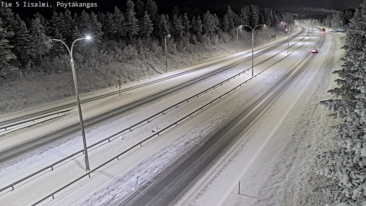 Kelikamerat Kuva Tie 5 Iisalmi, Pöytäkangas, Iisalmi, Pohjois-Savo