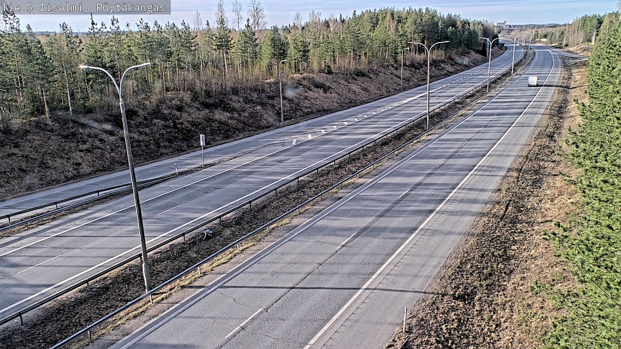 Kelikamerat Kuva Tie 5 Iisalmi, Pöytäkangas, Iisalmi, Pohjois-Savo