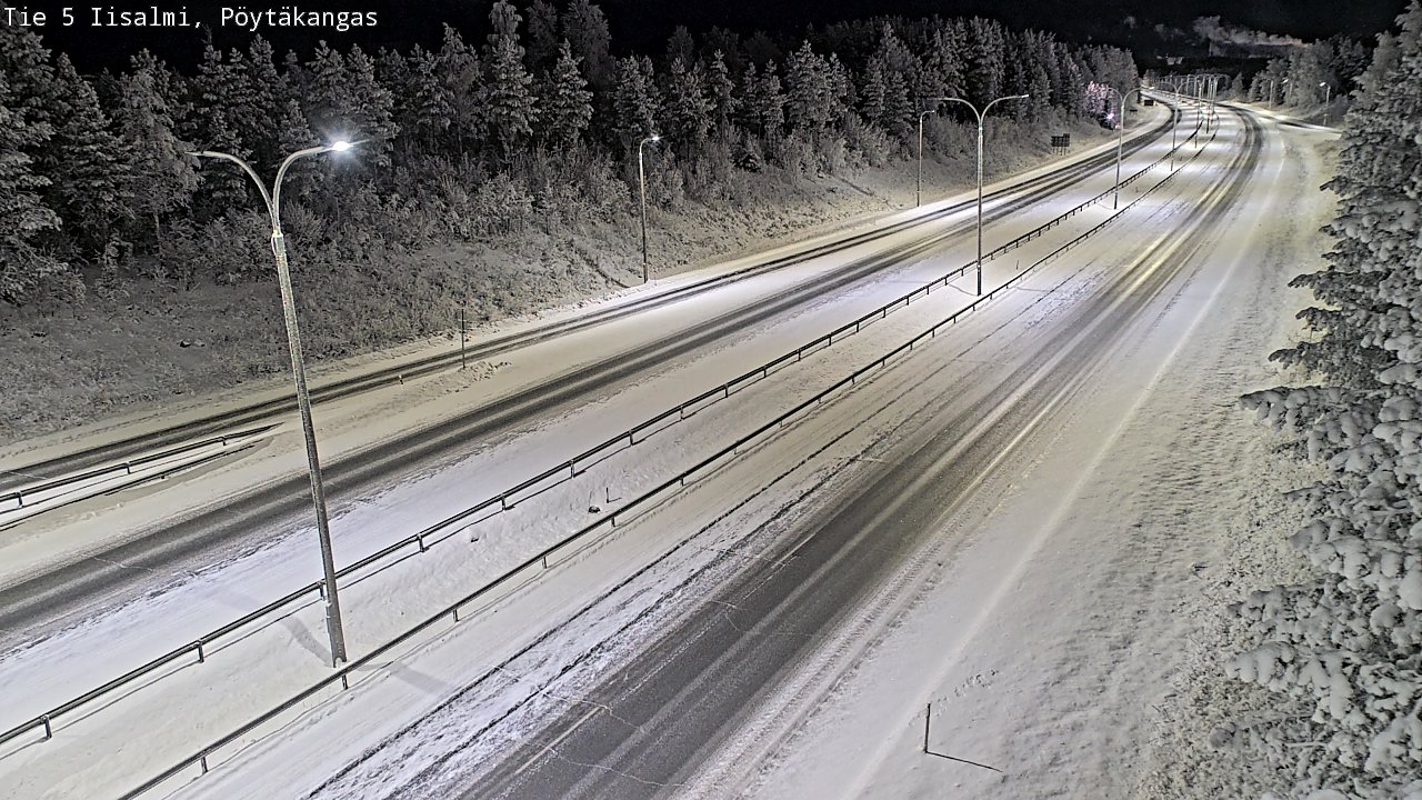 Kelikamerat Kuva Tie 5 Iisalmi, Pöytäkangas, Iisalmi, Pohjois-Savo