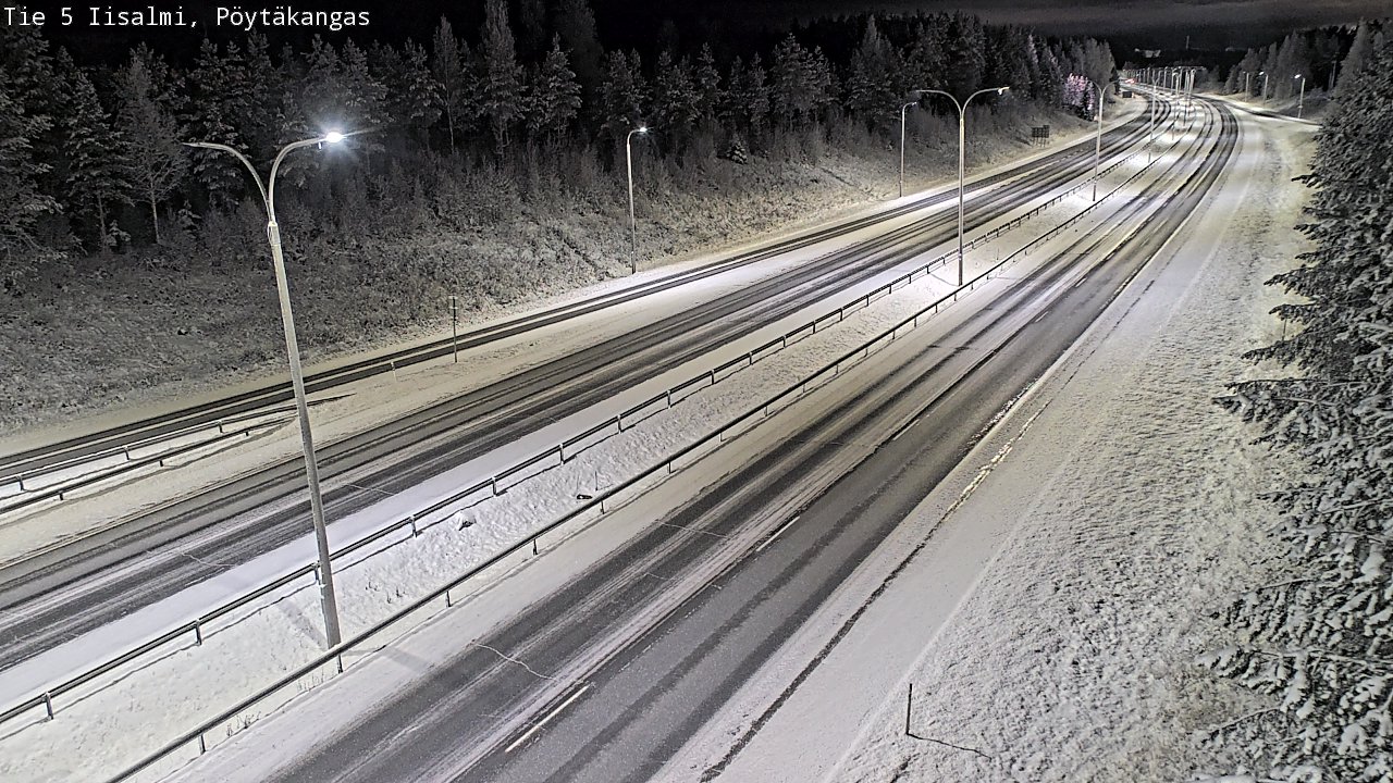 Kelikamerat Kuva Tie 5 Iisalmi, Pöytäkangas, Iisalmi, Pohjois-Savo