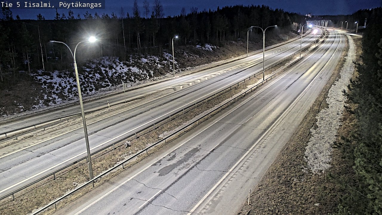 Kelikamerat Kuva Tie 5 Iisalmi, Pöytäkangas, Iisalmi, Pohjois-Savo