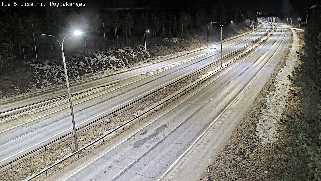 Kelikamerat Kuva Tie 5 Iisalmi, Pöytäkangas, Iisalmi, Pohjois-Savo