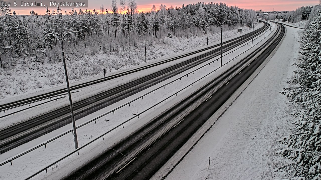 Kelikamerat Kuva Tie 5 Iisalmi, Pöytäkangas, Iisalmi, Pohjois-Savo