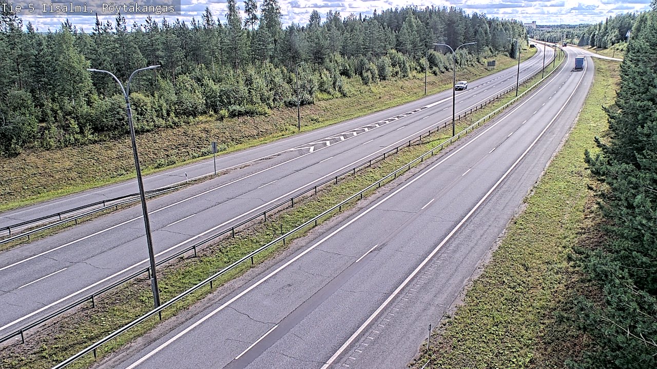 Kelikamerat Kuva Tie 5 Iisalmi, Pöytäkangas, Iisalmi, Pohjois-Savo