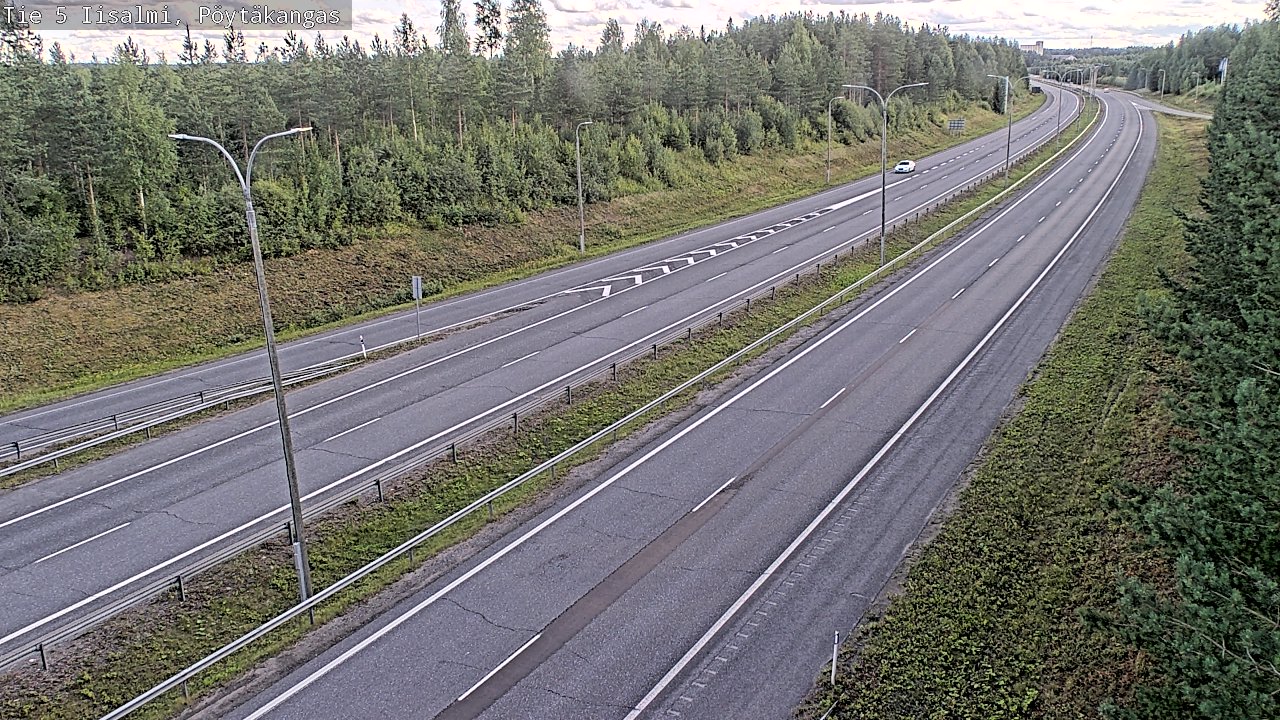 Kelikamerat Kuva Tie 5 Iisalmi, Pöytäkangas, Iisalmi, Pohjois-Savo