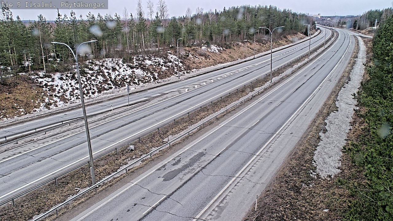 Kelikamerat Kuva Tie 5 Iisalmi, Pöytäkangas, Iisalmi, Pohjois-Savo