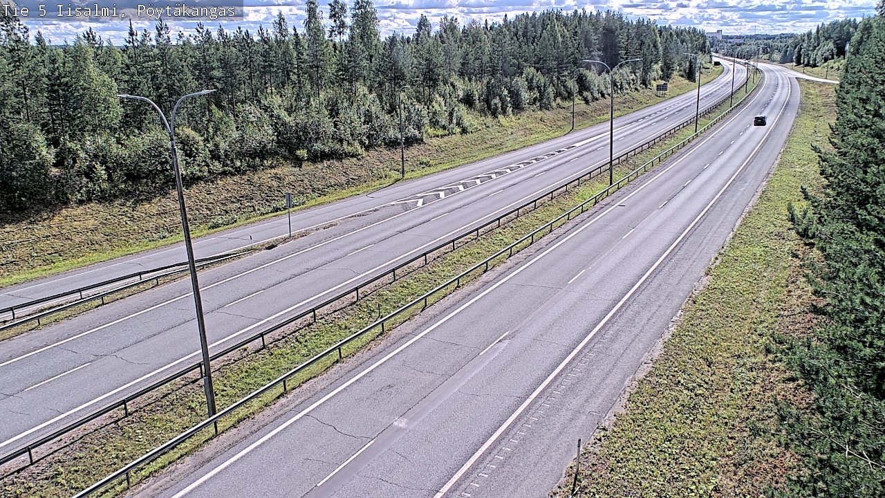 Kelikamerat Kuva Tie 5 Iisalmi, Pöytäkangas, Iisalmi, Pohjois-Savo