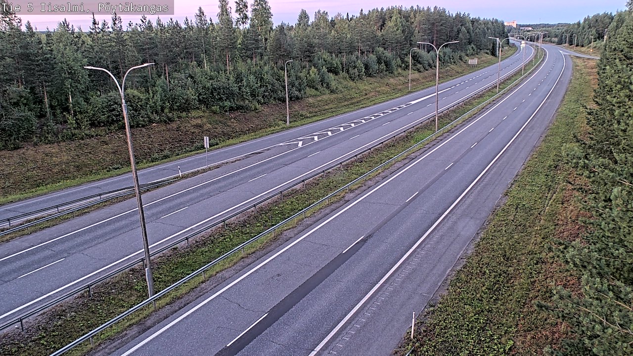 Kelikamerat Kuva Tie 5 Iisalmi, Pöytäkangas, Iisalmi, Pohjois-Savo