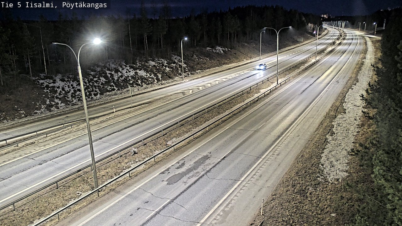 Kelikamerat Kuva Tie 5 Iisalmi, Pöytäkangas, Iisalmi, Pohjois-Savo