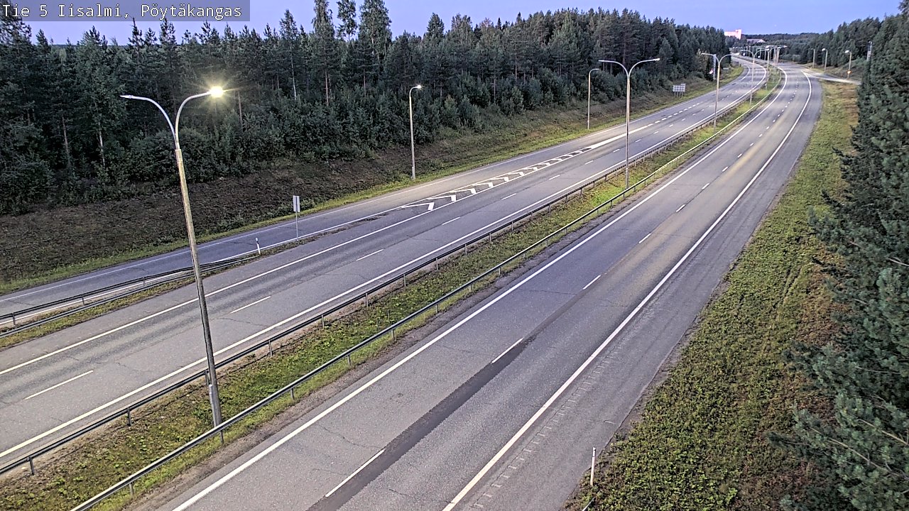 Kelikamerat Kuva Tie 5 Iisalmi, Pöytäkangas, Iisalmi, Pohjois-Savo