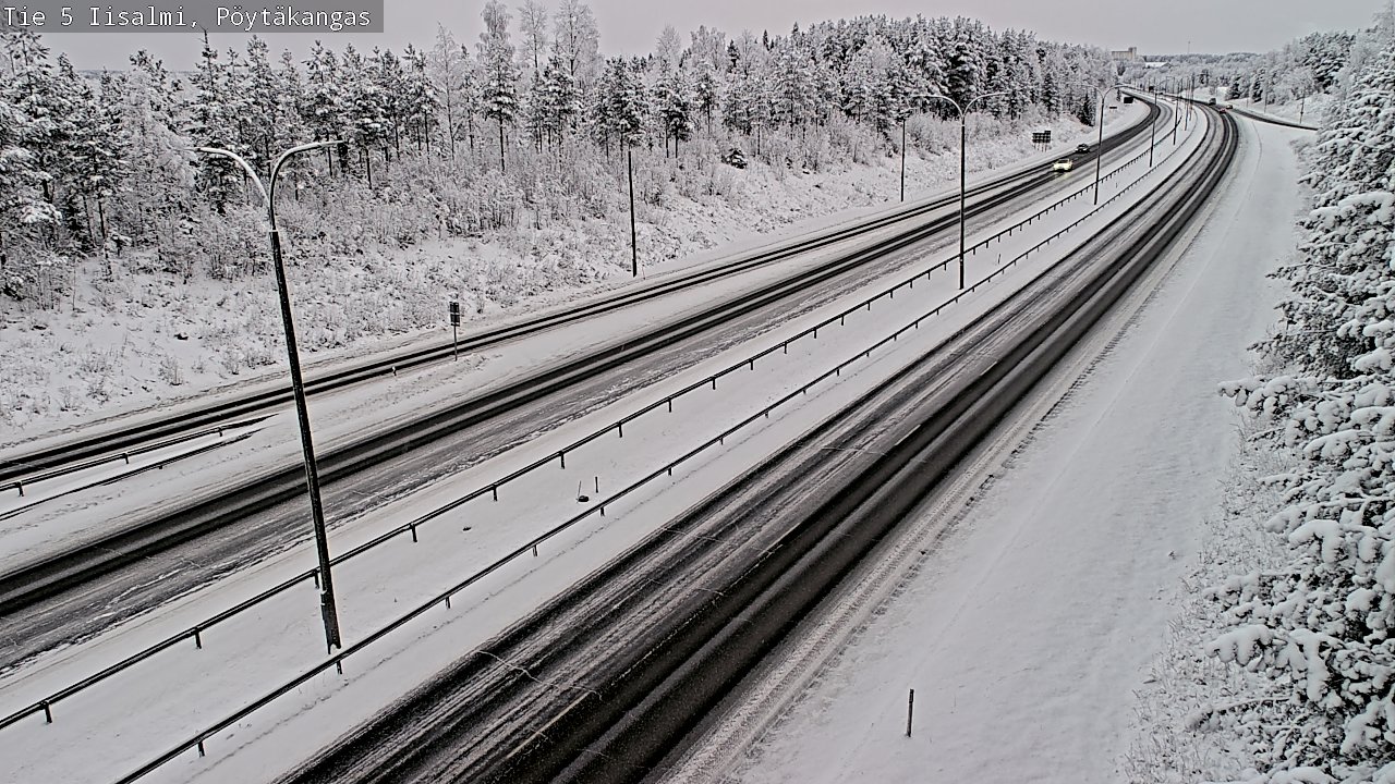 Kelikamerat Kuva Tie 5 Iisalmi, Pöytäkangas, Iisalmi, Pohjois-Savo