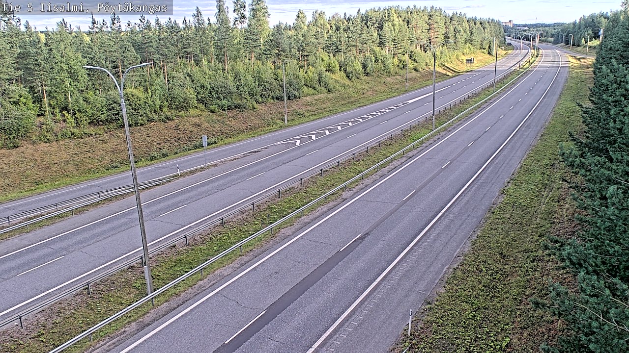 Kelikamerat Kuva Tie 5 Iisalmi, Pöytäkangas, Iisalmi, Pohjois-Savo