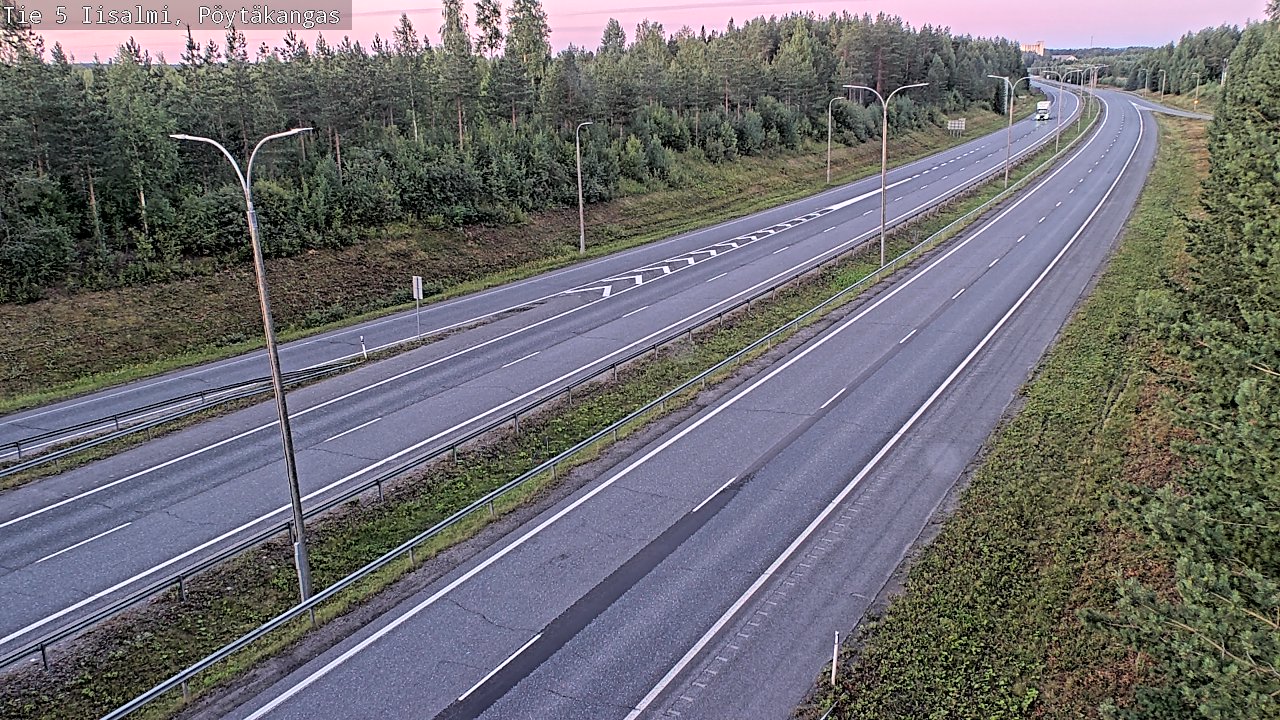 Kelikamerat Kuva Tie 5 Iisalmi, Pöytäkangas, Iisalmi, Pohjois-Savo