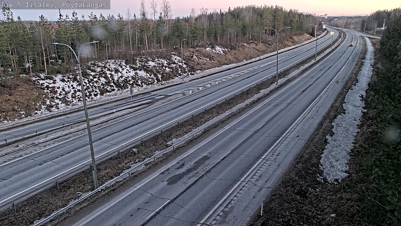 Kelikamerat Kuva Tie 5 Iisalmi, Pöytäkangas, Iisalmi, Pohjois-Savo