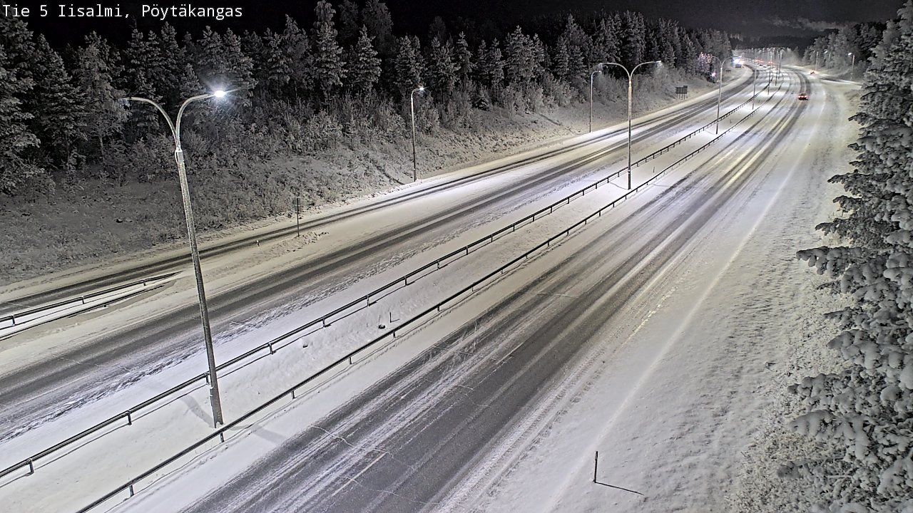 Kelikamerat Kuva Tie 5 Iisalmi, Pöytäkangas, Iisalmi, Pohjois-Savo