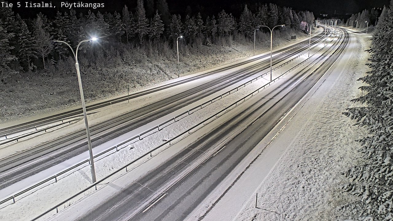 Kelikamerat Kuva Tie 5 Iisalmi, Pöytäkangas, Iisalmi, Pohjois-Savo
