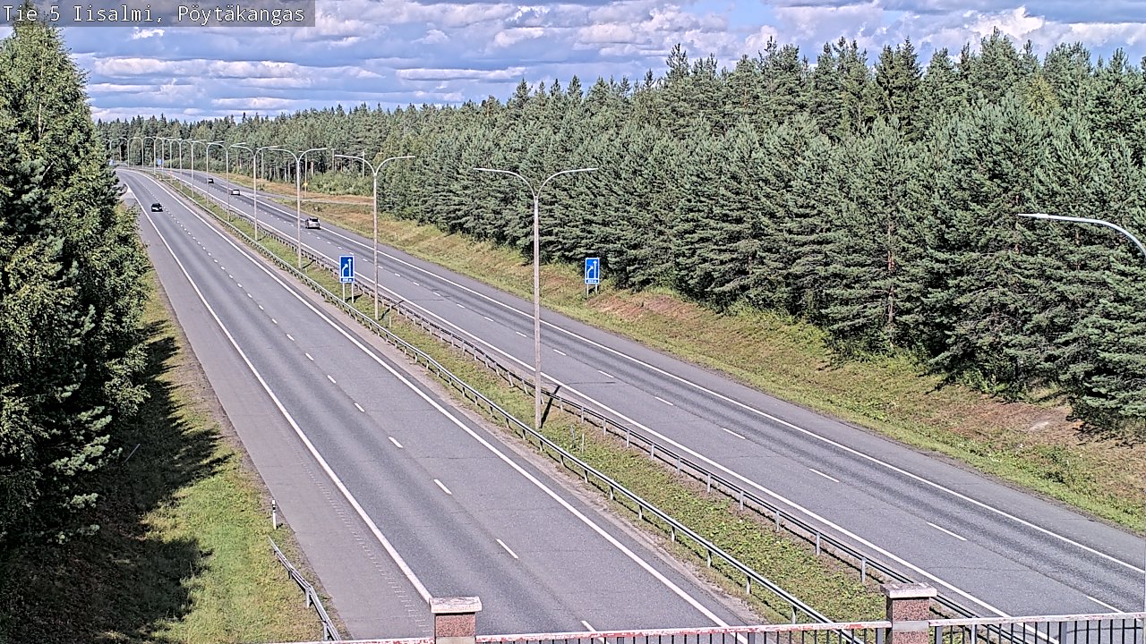 Kelikamerat Kuva Tie 5 Iisalmi, Pöytäkangas, Iisalmi, Pohjois-Savo