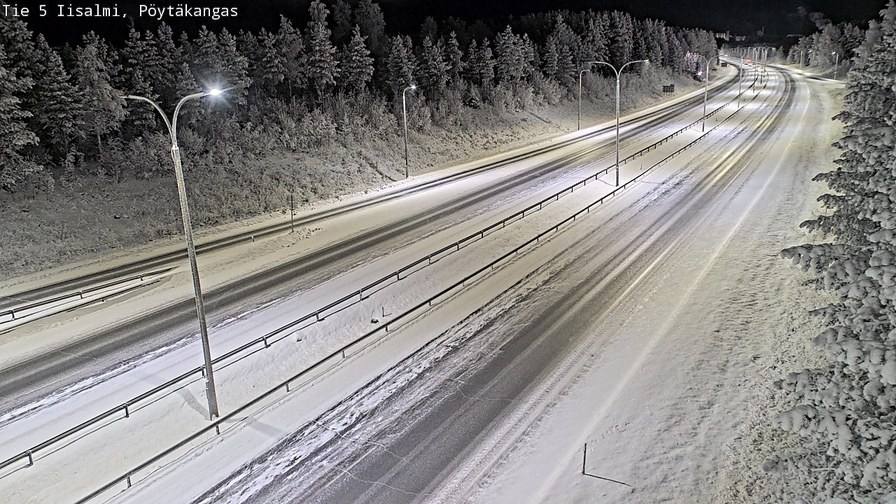Kelikamerat Kuva Tie 5 Iisalmi, Pöytäkangas, Iisalmi, Pohjois-Savo