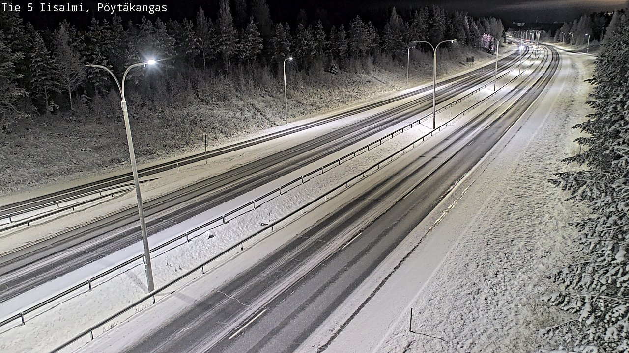 Kelikamerat Kuva Tie 5 Iisalmi, Pöytäkangas, Iisalmi, Pohjois-Savo