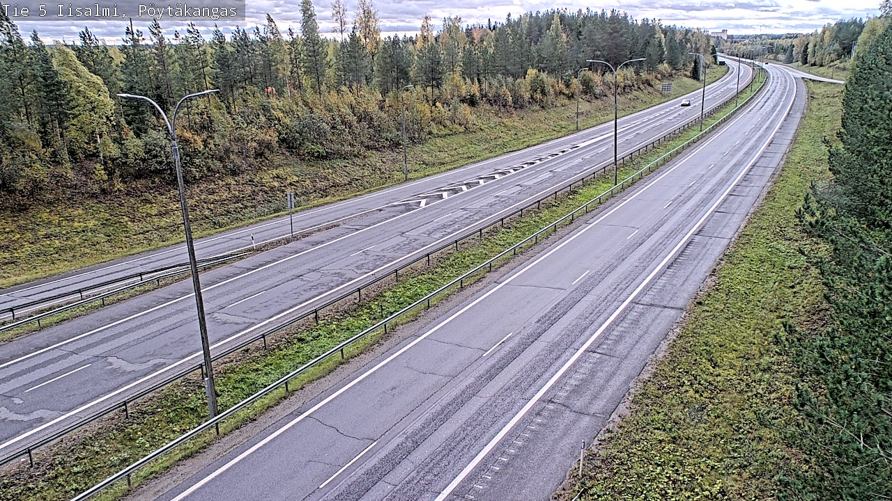Kelikamerat Kuva Tie 5 Iisalmi, Pöytäkangas, Iisalmi, Pohjois-Savo