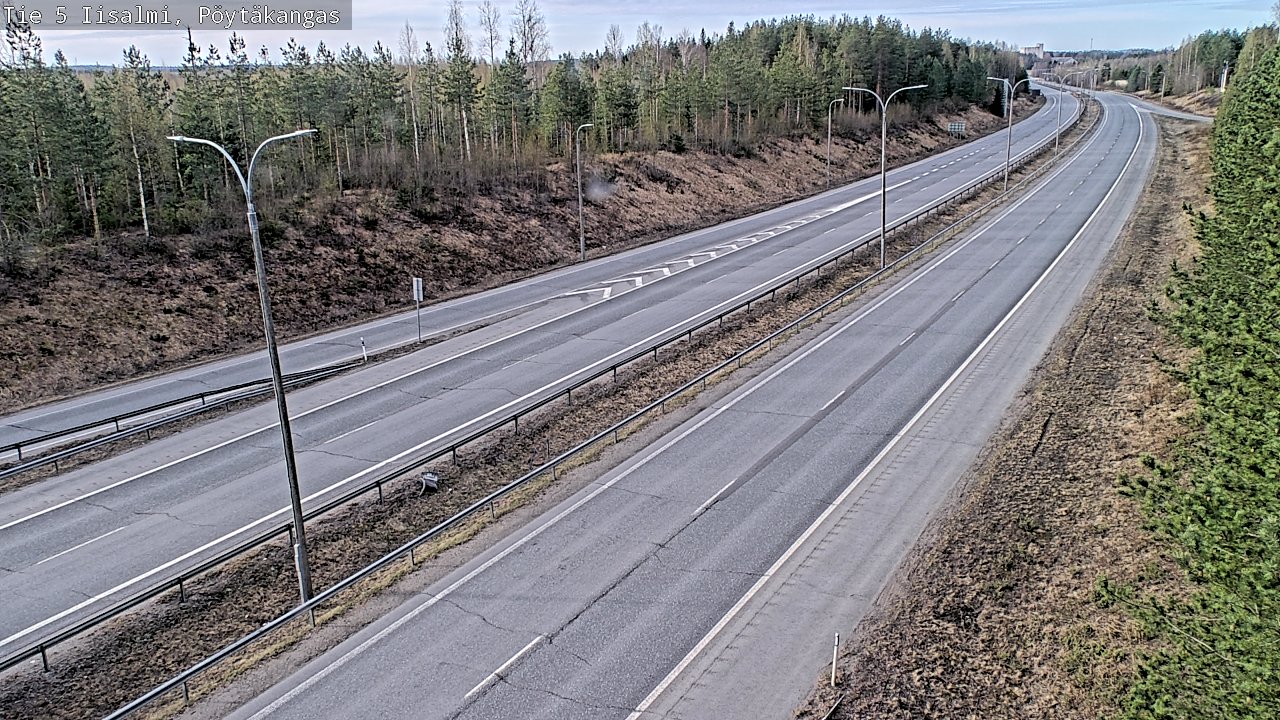 Kelikamerat Kuva Tie 5 Iisalmi, Pöytäkangas, Iisalmi, Pohjois-Savo