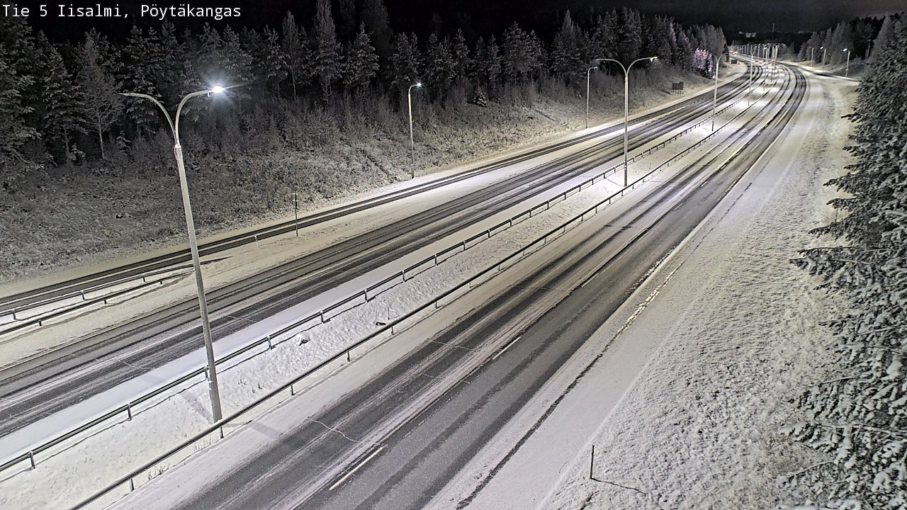 Kelikamerat Kuva Tie 5 Iisalmi, Pöytäkangas, Iisalmi, Pohjois-Savo