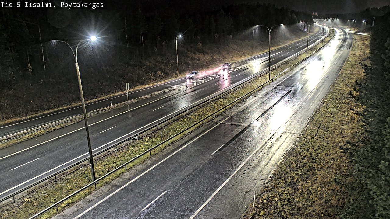 Weather Camera Image Väg 5 Idensalmi, Pöytäkangas, Iisalmi, Pohjois-Savo
