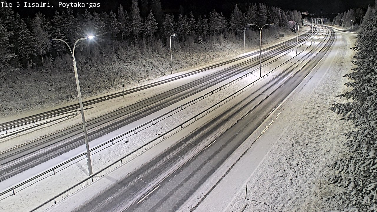 Kelikamerat Kuva Tie 5 Iisalmi, Pöytäkangas, Iisalmi, Pohjois-Savo
