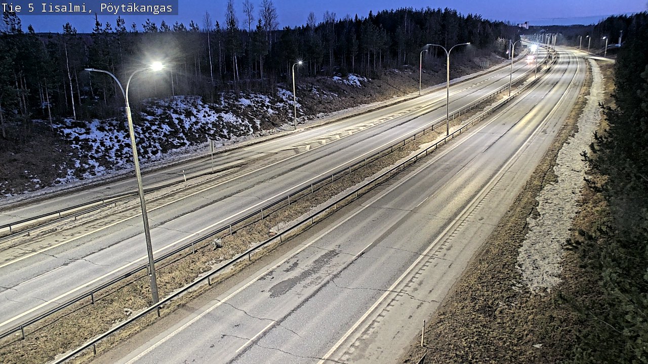 Kelikamerat Kuva Tie 5 Iisalmi, Pöytäkangas, Iisalmi, Pohjois-Savo