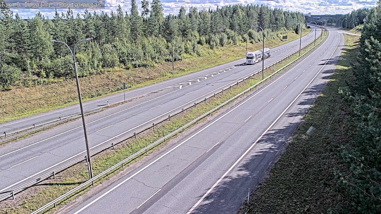 Kelikamerat Kuva Tie 5 Iisalmi, Pöytäkangas, Iisalmi, Pohjois-Savo