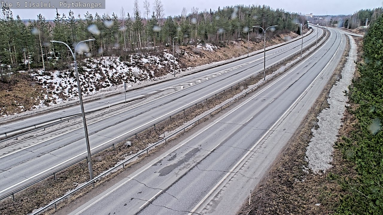 Kelikamerat Kuva Tie 5 Iisalmi, Pöytäkangas, Iisalmi, Pohjois-Savo