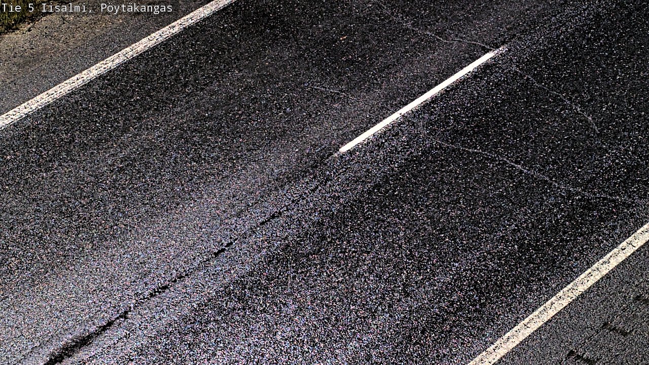 Weather Camera Image Road 5 Iisalmi, Pöytäkangas, Iisalmi, Pohjois-Savo