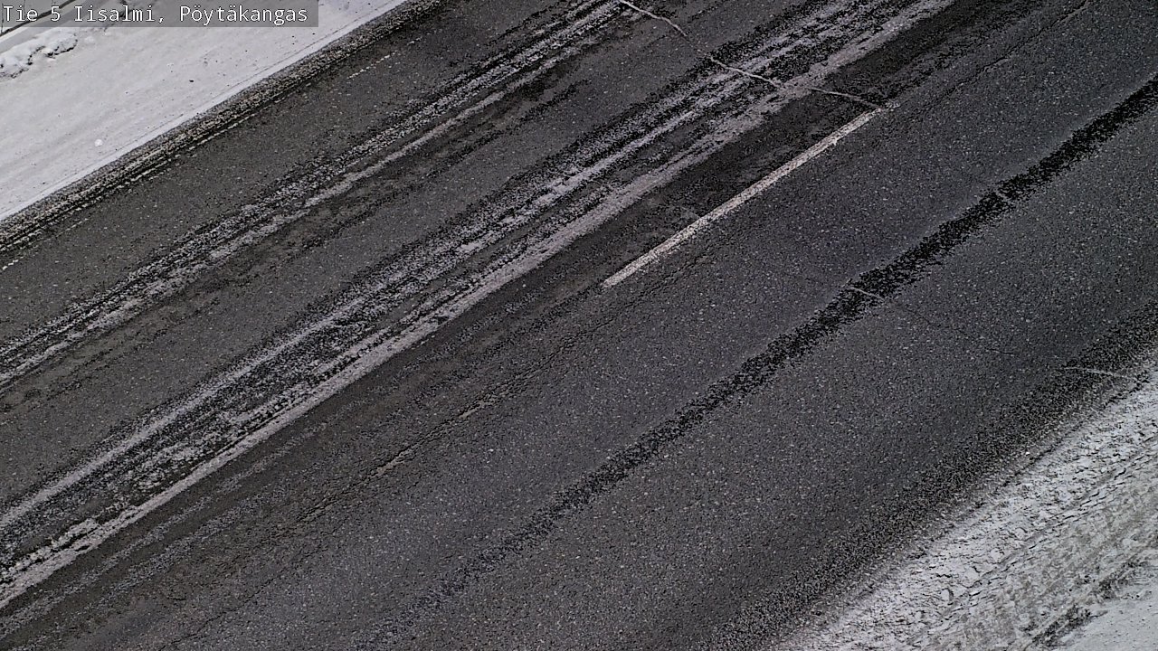 Weather Camera Image Väg 5 Idensalmi, Pöytäkangas, Iisalmi, Pohjois-Savo
