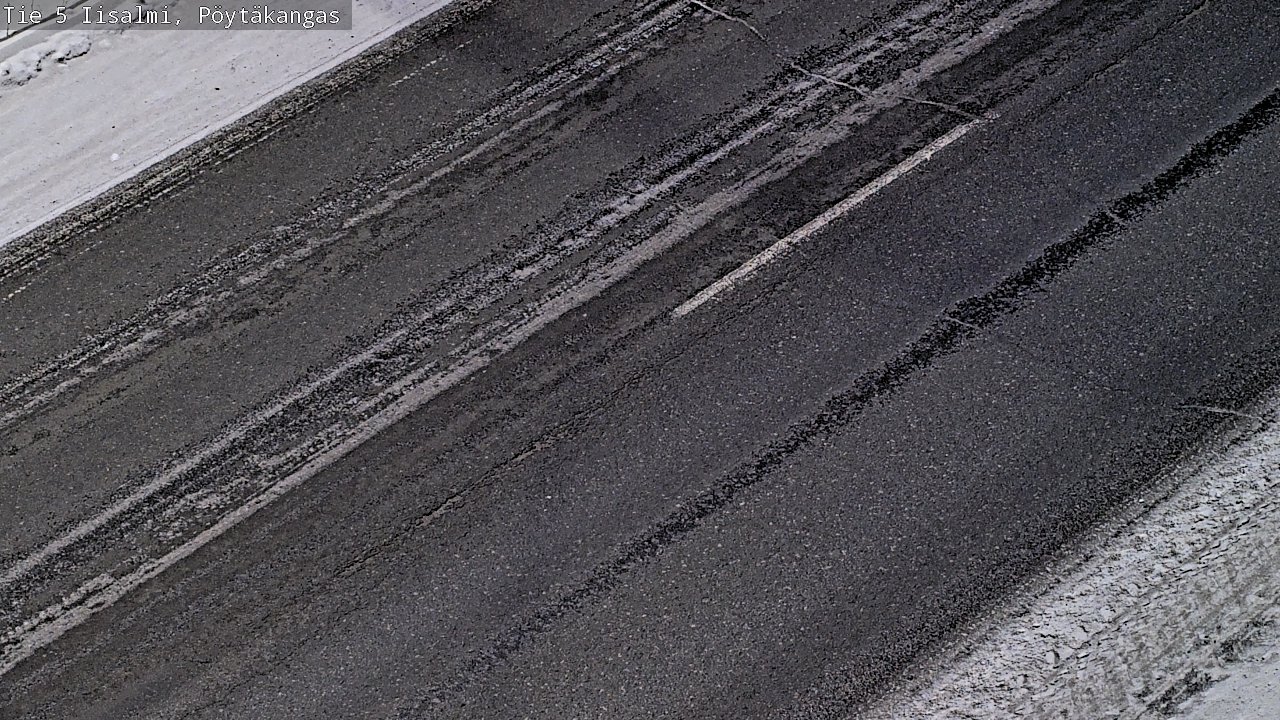 Weather Camera Image Väg 5 Idensalmi, Pöytäkangas, Iisalmi, Pohjois-Savo