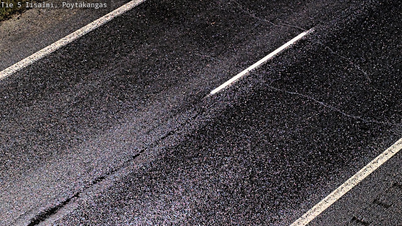 Weather Camera Image Road 5 Iisalmi, Pöytäkangas, Iisalmi, Pohjois-Savo
