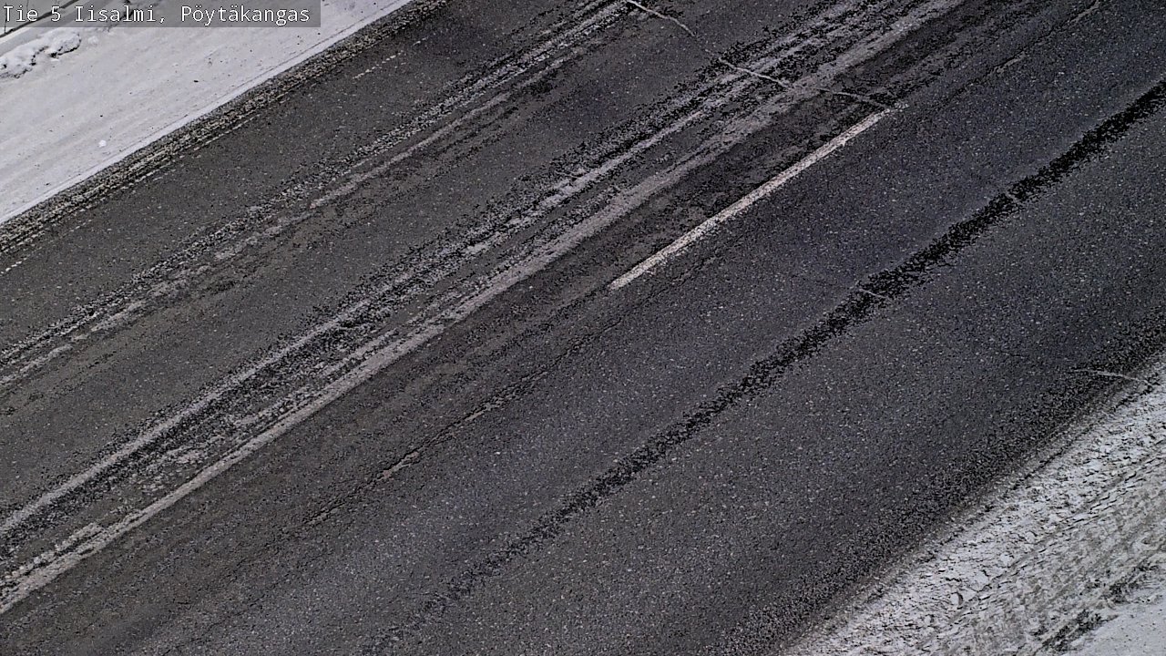 Weather Camera Image Väg 5 Idensalmi, Pöytäkangas, Iisalmi, Pohjois-Savo
