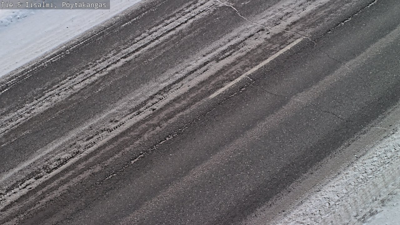 Weather Camera Image Väg 5 Idensalmi, Pöytäkangas, Iisalmi, Pohjois-Savo