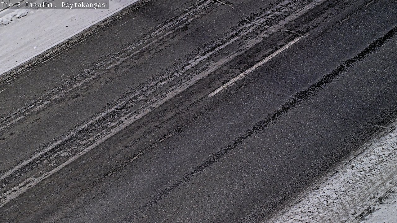 Weather Camera Image Väg 5 Idensalmi, Pöytäkangas, Iisalmi, Pohjois-Savo