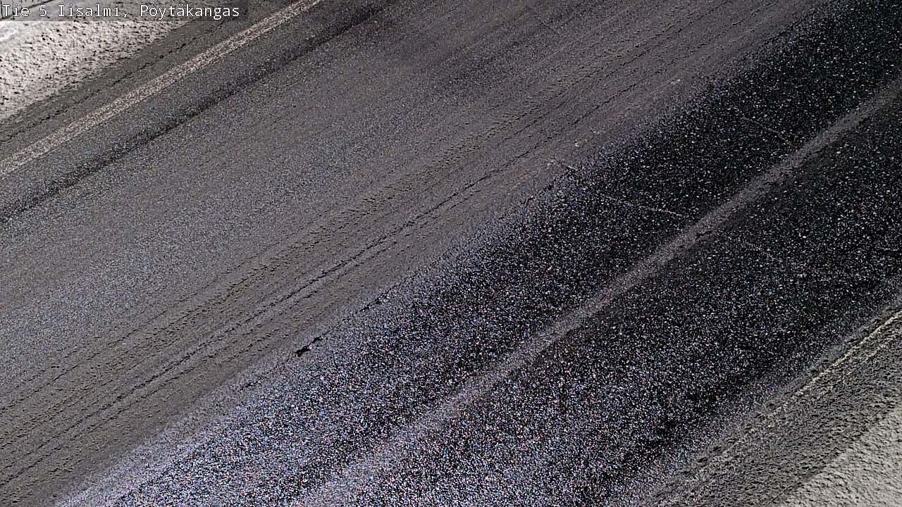 Weather Camera Image Road 5 Iisalmi, Pöytäkangas, Iisalmi, Pohjois-Savo