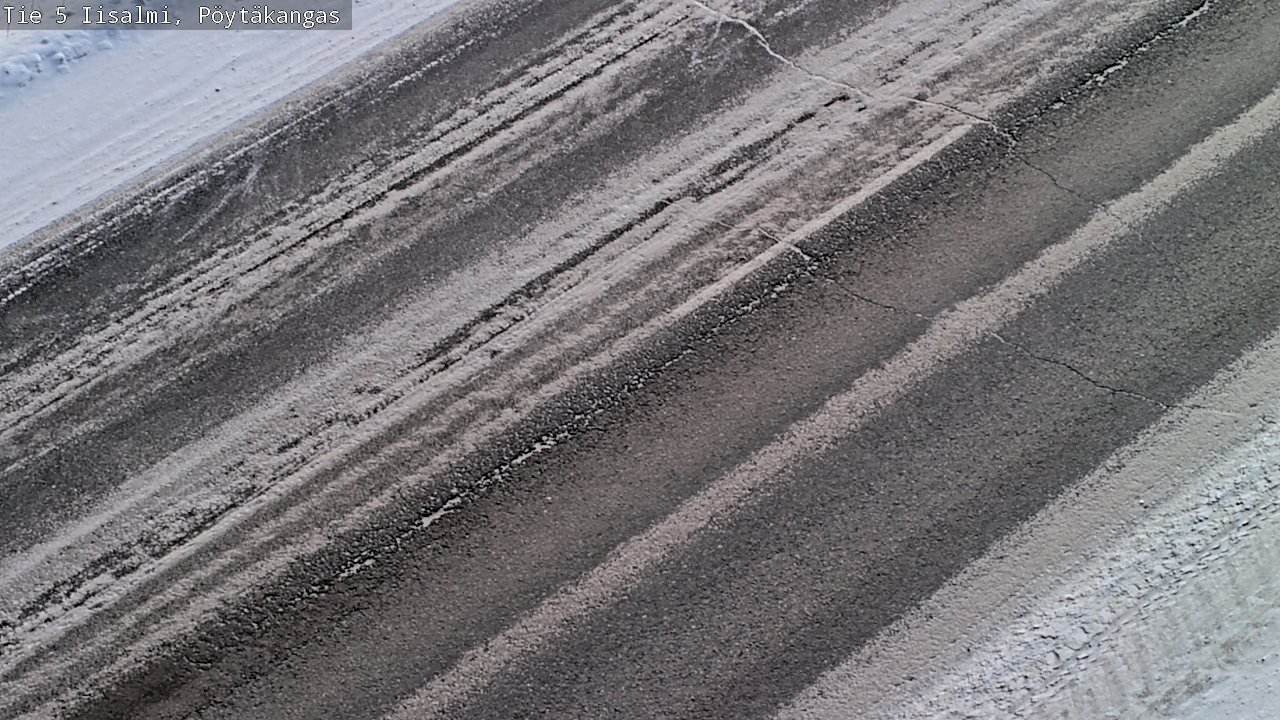 Weather Camera Image Väg 5 Idensalmi, Pöytäkangas, Iisalmi, Pohjois-Savo